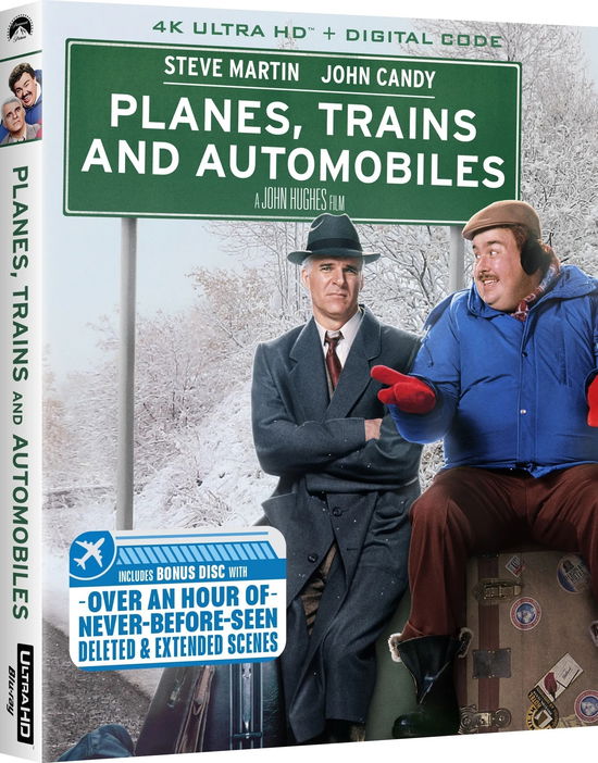 Cover for Planes Trains &amp; Automobiles (4K UHD Blu-ray) (2022)