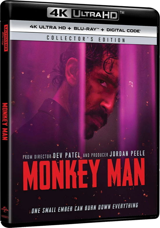 Cover for Monkey Man (4K Ultra HD) (2024)