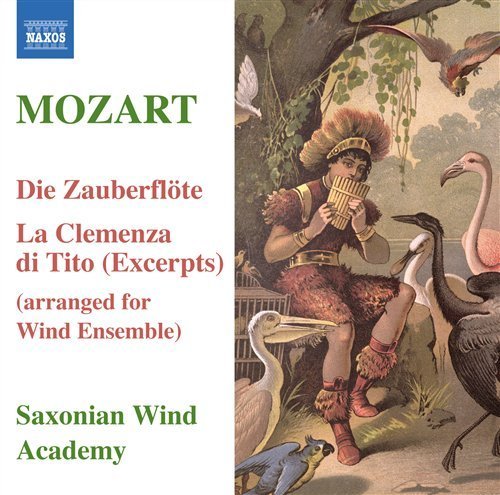 Cover for Mozart / Saxonian Wind Academy · Die Zauberflote &amp; La Clemenza Di Tito (CD) (2008)