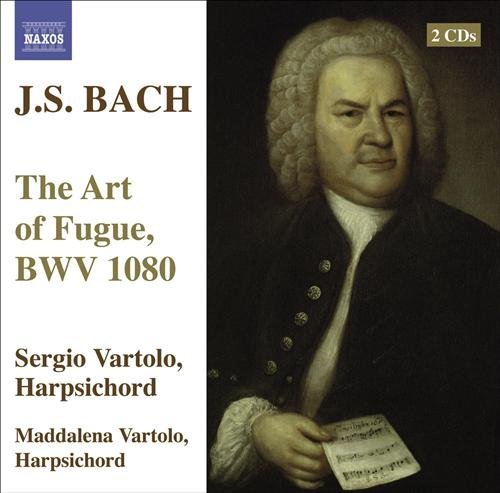 Art of Fugue - Bach,j.s. / Vartolo,sergio / Vartolo,maddalena - Muziek - NAXOS - 0747313057771 - 28 juli 2009