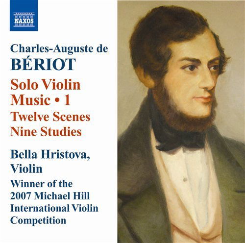 Cover for Beriot / Hristova · Solo Violin Music: Twelve Scenes / Nine Studies (CD) (2009)