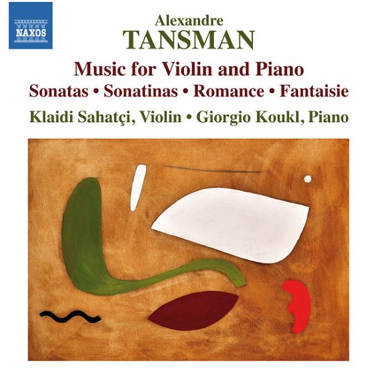 Cover for A. Tansman · Music for Violin &amp; Piano (CD) (2015)