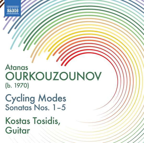 Cover for Kostas Tosidis · Atanas Ourkouzounov: Cycling Modes - Sonatas Nos. 1-5 (CD) (2019)