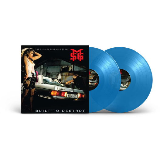 Michael Schenker Group · Built To Destroy (LP) [iMusic Exclusive Blue Vinyl edition] (2023)
