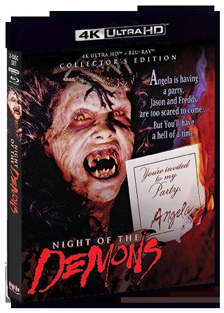 Cover for Night of the Demons (4K Ultra HD) [Collector's edition] (2023)