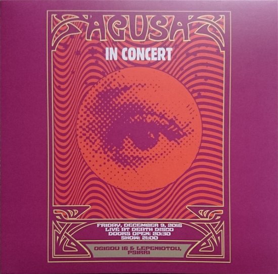 Cover for Agusa · In Concert (Gold / Purple) (LP) [Coloured edition] (2018)