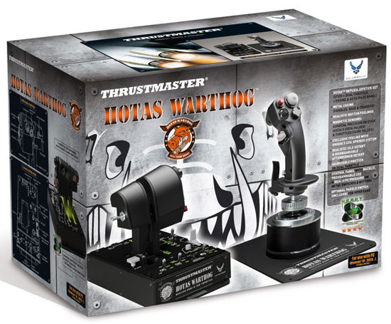 Thrustmaster Hotas Warthog Joystick Pc (Merchandise) - Thrustmaster - Produtos -  - 3362932913771 - 21 de fevereiro de 2020