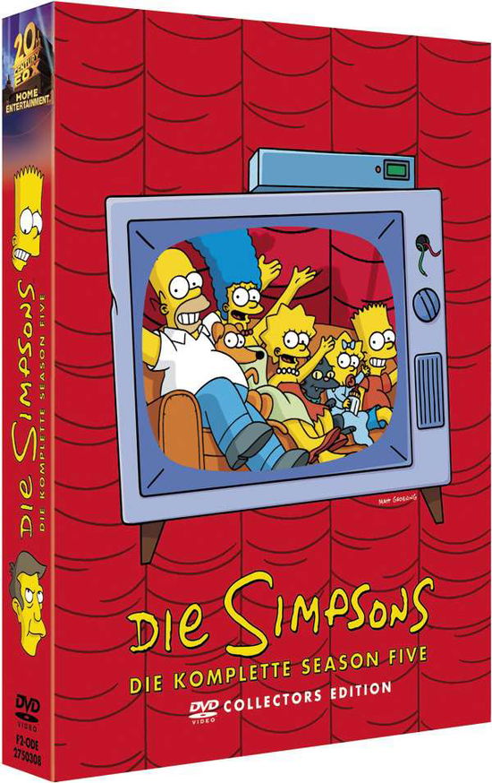 Cover for Simpsons · Simpsons.Season 05,4DVD-V.2750308 (Bok) [Collector's edition] (2005)