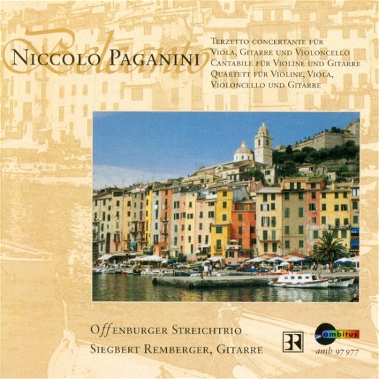 Cover for N. Paganini · Terzetto Concertante Fur (CD) (2001)