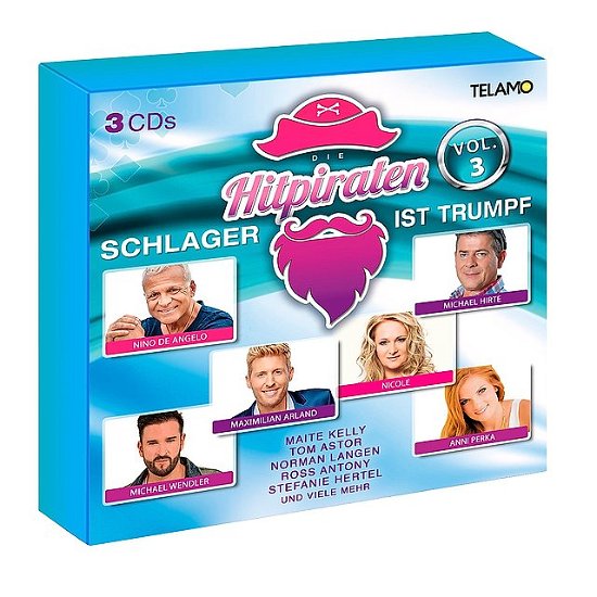 Cover for Various Artists · Hitpiraten - Schlager Ist Trumpf Vol. 3 (CD) (2018)