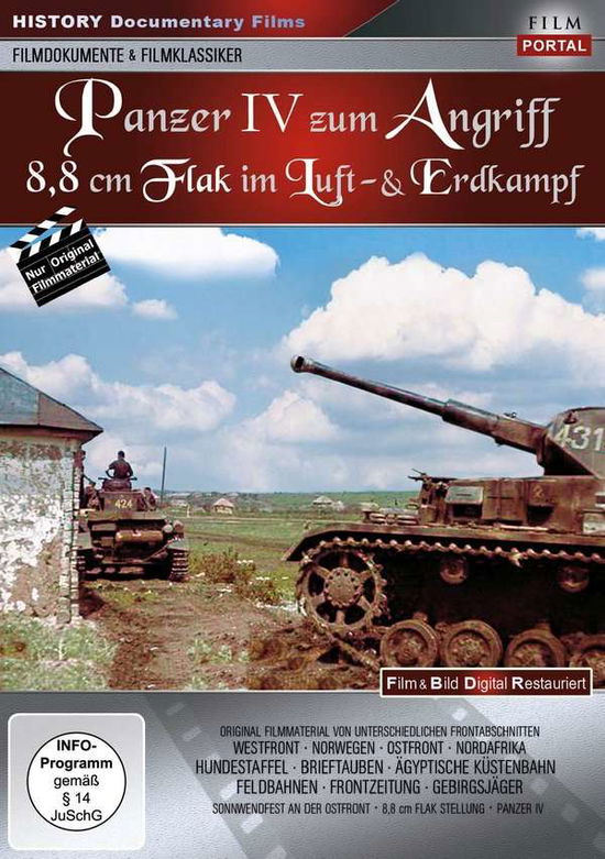 Panzer Iv Zum Angriff - History Films - Elokuva -  - 4260110586771 - perjantai 3. huhtikuuta 2020