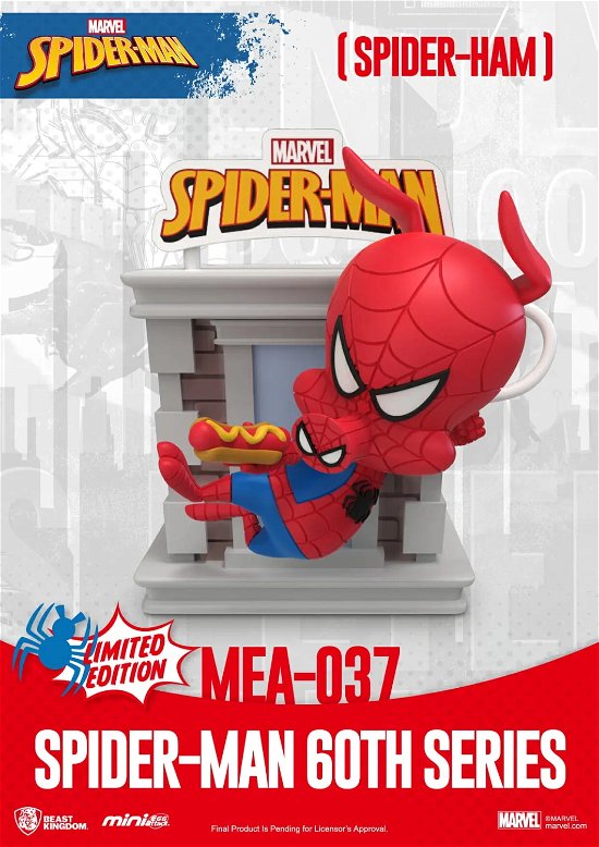 Marvel Egg Attack Figur Spider-Man Pigman 60th Ann - Disney - Merchandise - BEAST KINGDOM - 4711203450771 - 29. september 2023