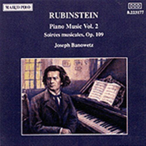 Cover for Anton Rubinstein · Rubinstein Anton: Soirees Musicales Op.109 / Prelude. (Joseph Banowetz Piano) (CD) (2024)