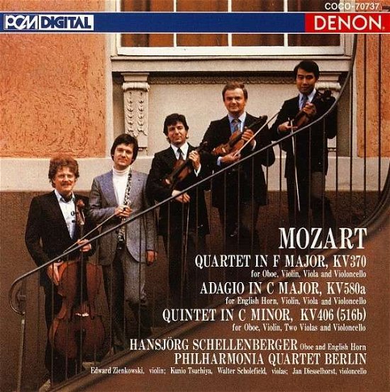 Cover for Mozart · Oboe Quartet &amp; Quintet. Etc. (CD) (2012)
