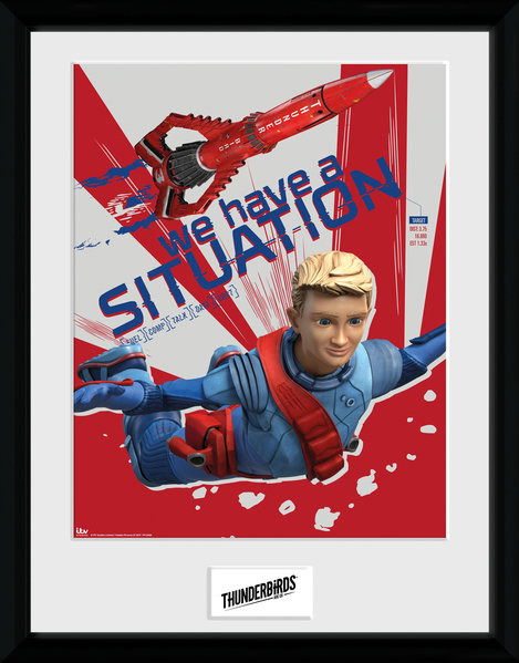 Cover for Thunderbirds Are Go · Thunderbirds Are Go: Thunderbird 3 (Stampa In Cornice 30x40cm) (Zabawki)