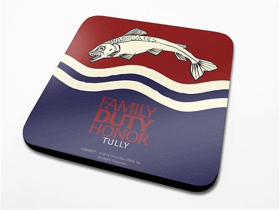 Game Of Thrones - Game Of Thrones Tully (Coaster Single) - Game Of Thrones - Merchandise - PYRAMID - 5050574106771 - January 26, 2015