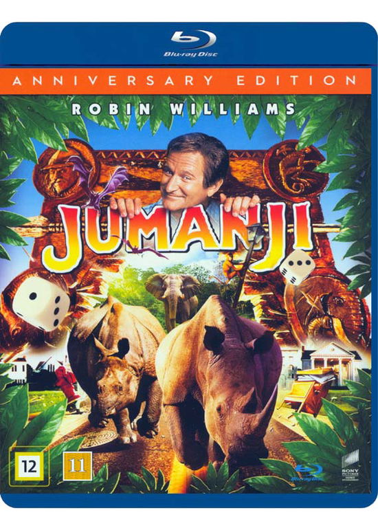 Jumanji - Robin Williams - Elokuva - Sony - 5051162351771 - perjantai 16. lokakuuta 2015