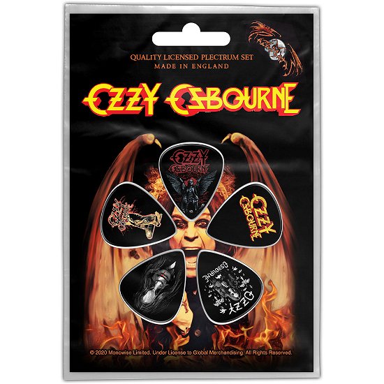 Ozzy Osbourne Plectrum Pack: Ordinary Man - Ozzy Osbourne - Gadżety -  - 5056365702771 - 
