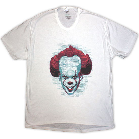 Cover for It · IT Unisex T-Shirt: Pennywise Come Home (White) (T-shirt) [size S] (2024)