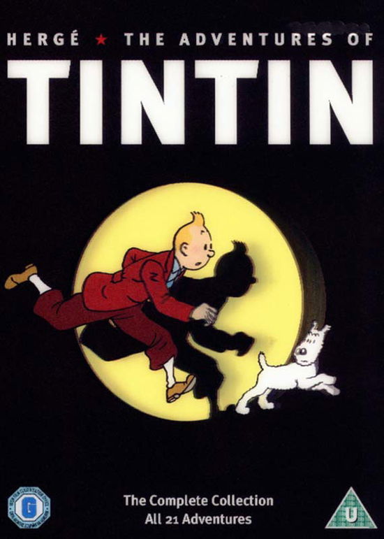 Cover for Adventures of Tintin - the · The Adventures Of TinTin - Complete 21 Adventures Collection (DVD) (2011)