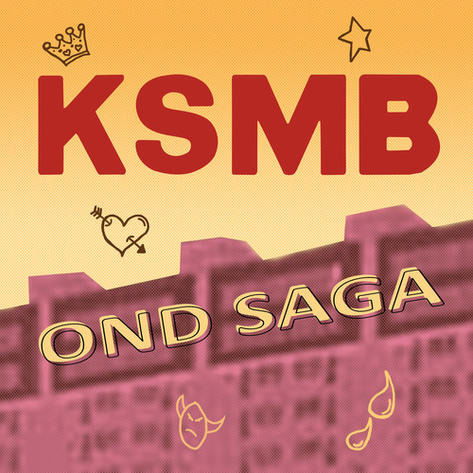 Cover for Ksmb · Ond Saga - LP (LP) (2017)