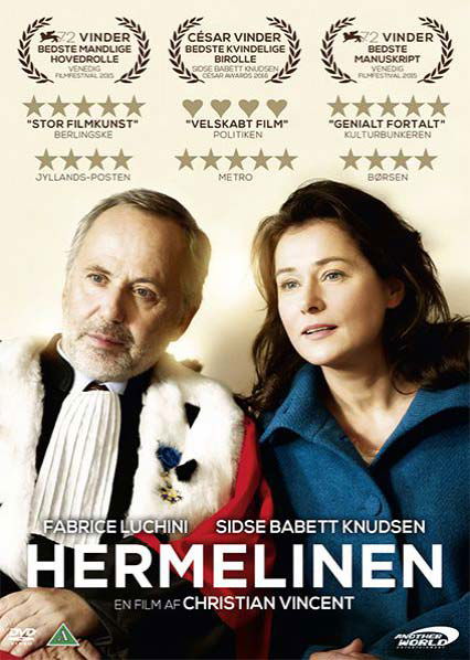 Cover for Fabrice Luchini / Sidse Babett Knudsen · Hermelinen (DVD) (2016)