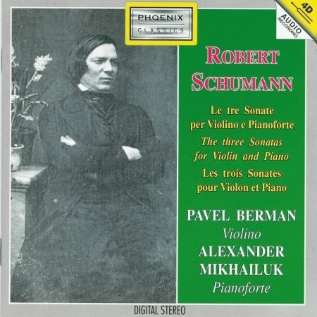 Cover for Robert Schumann  · Sonate Per Violino E Pianoforte (integrale) (CD)