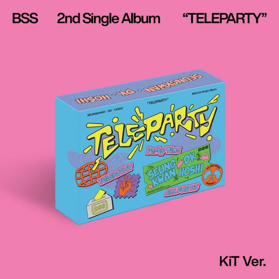 Cover for BSS (SEVENTEEN) · Teleparty (Digital Code + Merch) [KIT Album edition] (2025)