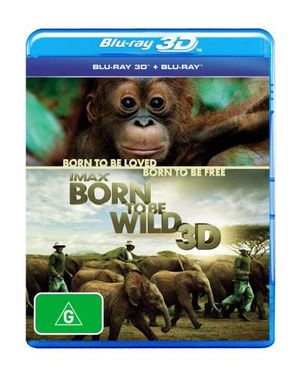 Cover for Morgan Freeman · Imax - Born to Be Wild (3D Blu-ray) (Blu-ray) (2012)