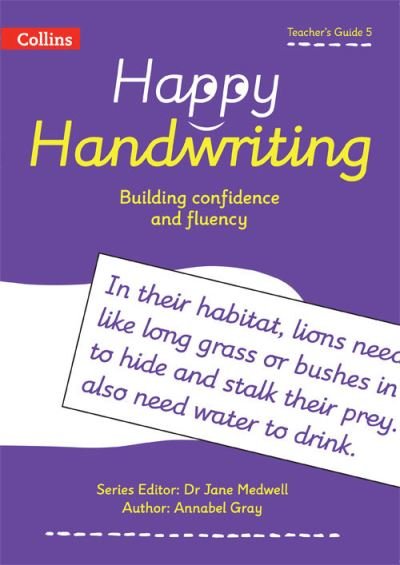 Cover for Annabel Gray · Teacher's Guide 5 - Happy Handwriting (Taschenbuch) (2022)