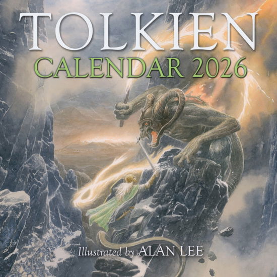 Cover for J. R. R. Tolkien · Tolkien Calendar 2026: The Great Tales of Middle-Earth (Kalender) (2025)