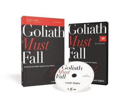 Cover for Louie Giglio · Goliath Must Fall Study Guide with DVD: Winning the Battle Against Your Giants (Paperback Book) (2017)
