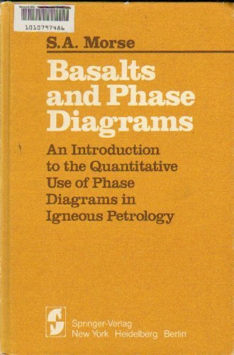 Cover for Morse · Basalts and Phase Diagrams (Book) (1980)
