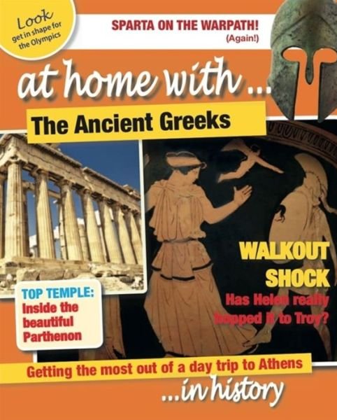 Cover for Tim Cooke · At Home With: The Ancient Greeks - At Home With (Paperback Book) (2016)