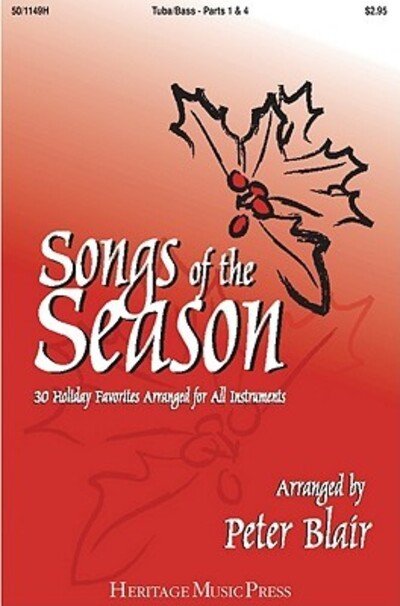 Cover for Peter Blair · Songs of the Season (Partituren) (2007)