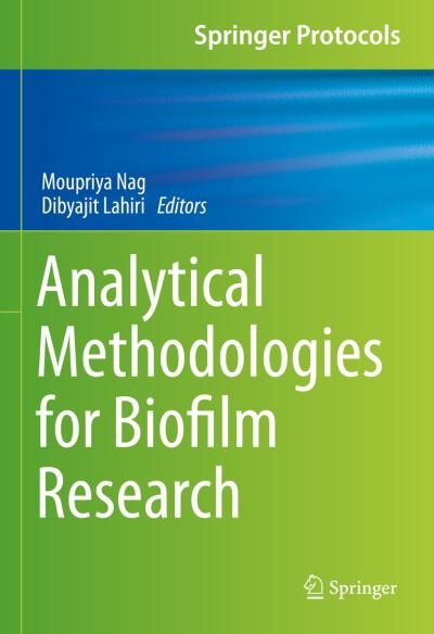 Cover for Nag · Analytical Methodologies for Biofilm Research - Springer Protocols Handbooks (Hardcover Book) [1st ed. 2021 edition] (2021)