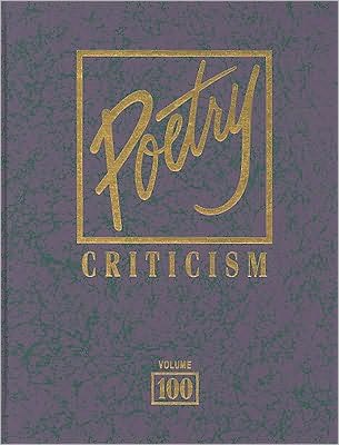 Cover for Michelle Lee · Poetry Criticism (Hardcover Book) (2009)