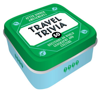 After Dinner Amusements: Travel Trivia: 50 Questions on World Geography and Culture - After Dinner Amusements - Chronicle Books - Jogo de tabuleiro - Chronicle Books - 9781452173771 - 2 de abril de 2019