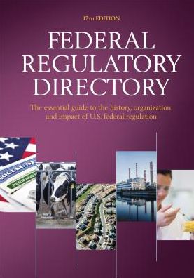 Cover for CQ Press · Federal Regulatory Directory (Inbunden Bok) [17 Revised edition] (2016)