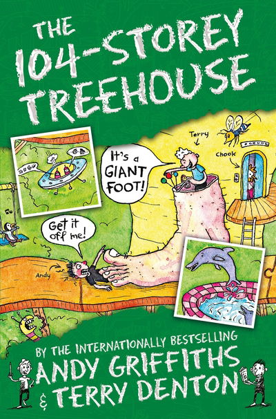 The 104-Storey Treehouse - The Treehouse Series - Andy Griffiths - Bøger - Pan Macmillan - 9781509833771 - 23. august 2018