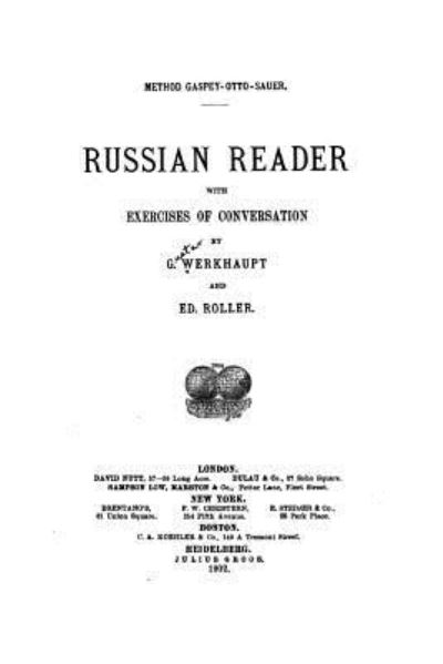 Cover for G Werkhaupt · Russian Reader with Exercises of Conversation (Paperback Book) (2016)