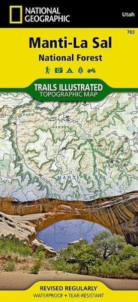 Cover for National Geographic Maps · Manti La Sal National Forest: Utah, USA (Kort) (2023)