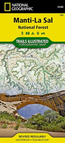 Cover for National Geographic Maps · Manti La Sal National Forest: Utah, USA (Map) (2023)