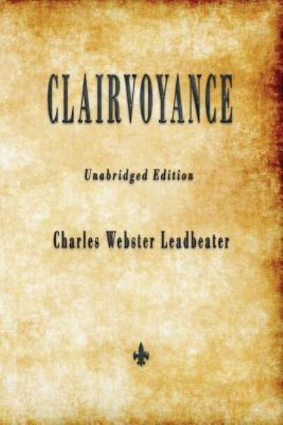 Cover for Charles Webster Leadbeater · Clairvoyance (Taschenbuch) (2018)