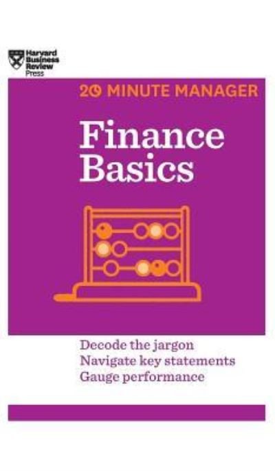 Cover for Harvard Business Review · Finance Basics (HBR 20-Minute Manager Series) (Innbunden bok) (2014)