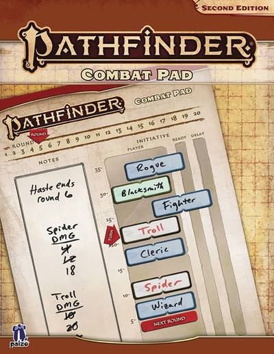 Cover for Paizo Staff · Pathfinder Combat Pad (P2) (SPIEL) (2019)