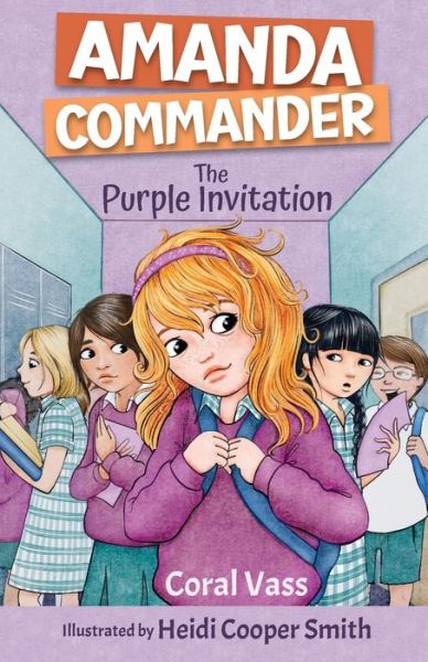 Cover for Coral Vass · Amanda Commander: The Purple Invitation (Paperback Book) (2025)