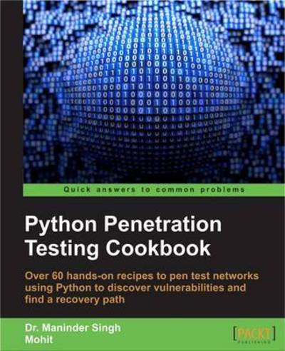 Cover for Rejah Rehim · Python Penetration Testing Cookbook (Taschenbuch) (2017)