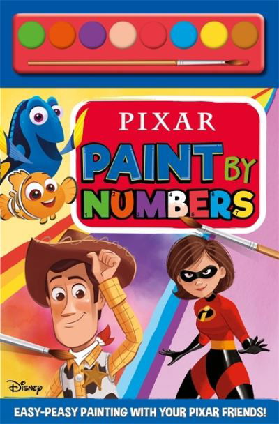 Cover for Walt Disney · Pixar: Paint By Numbers (Paperback Book) (2023)