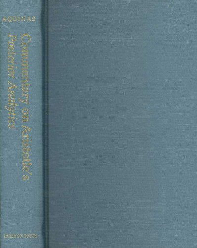 Cover for Thomas Aquinas · Commentary on Aristotle's Posterior Analytics (Hardcover Book) (2008)